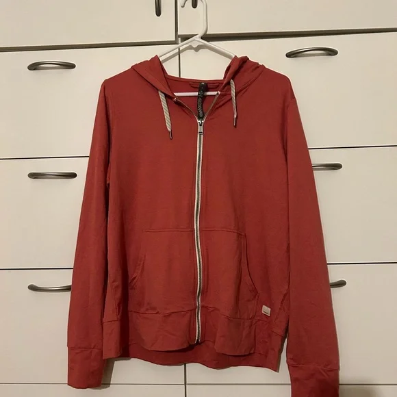 NWOT Vuori Perfomance Hoodie in Orange - Picture 2 of 8